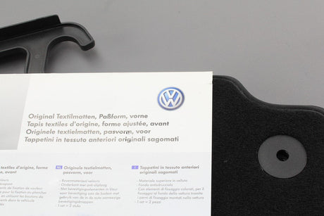 VW Golf Plus 2009-14 Premium front textile floor mats 5M2061225EBWGK