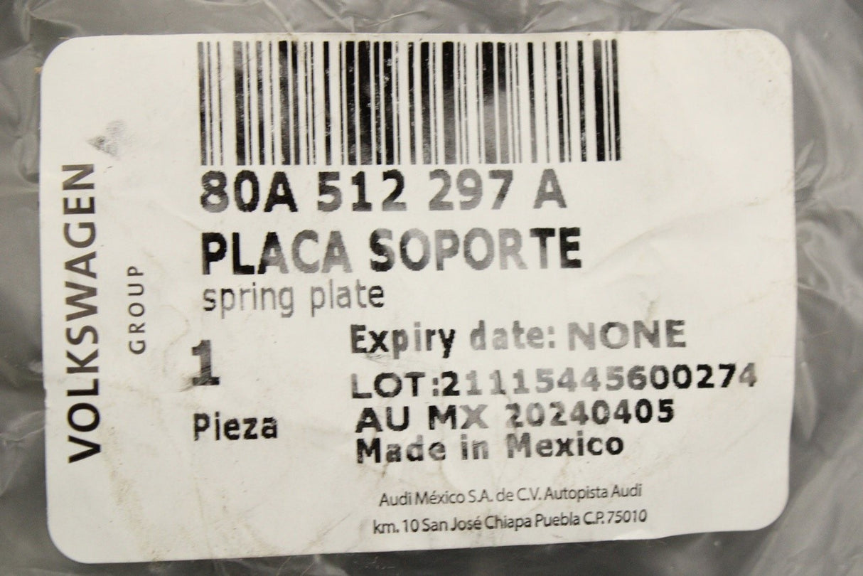 Audi Q5 2017-on rear rubber spring support cup (lower) 80A512297A