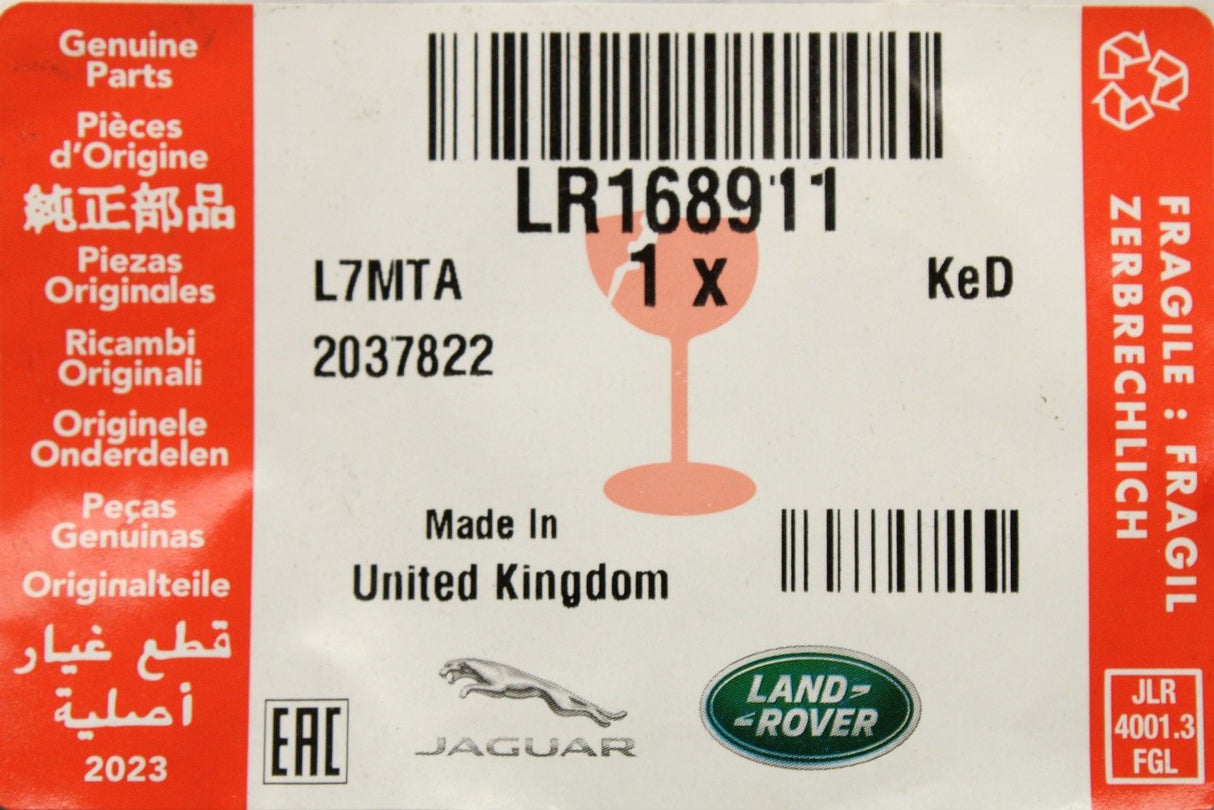 Land Rover Range Rover Sport 23-on black "Rover" badge (front) LR168911