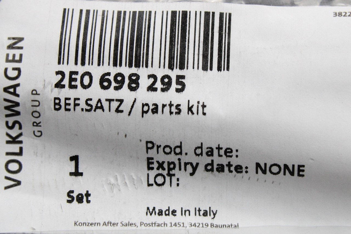VW Crafter 2006-2016 Front brake caliper repair bolts (1 set) 2E0698295
