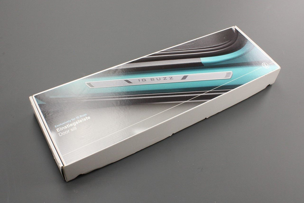 VW ID.Buzz 2022-on accessory door sill trim strip (aluminium) 1T3071303