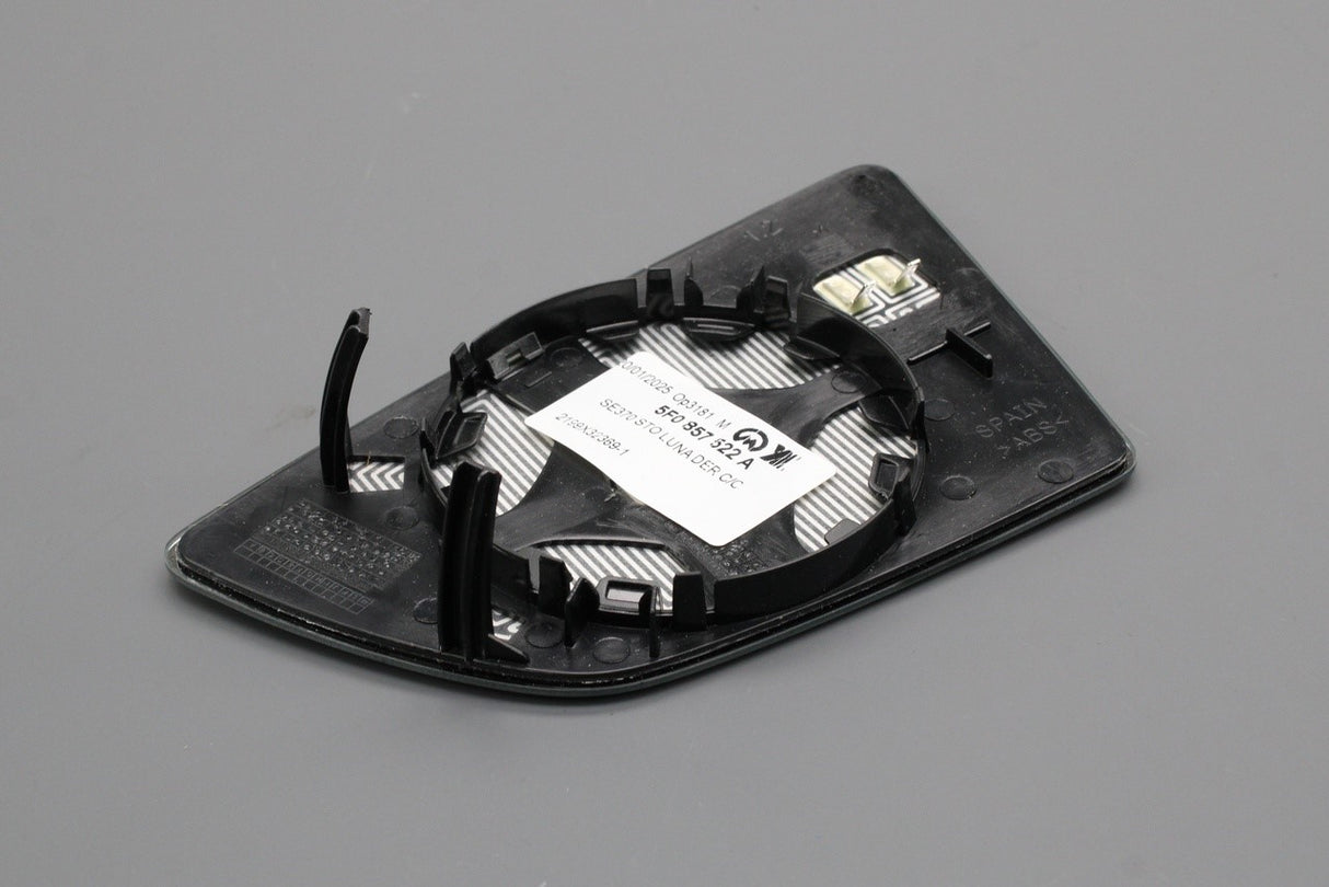 SEAT Leon 13-20 Ibiza 18-on Arona wing mirror glass (right) 5F0857522A