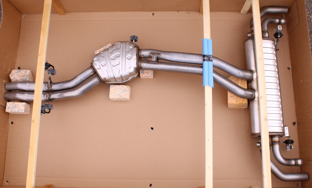 Bentley Bentayga 2021-on rear silencer with exhaust flap 36A253181M