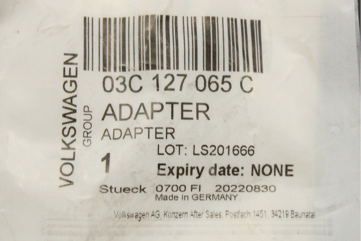 VW Audi Skoda SEAT fuel pump adapter 03C127065C