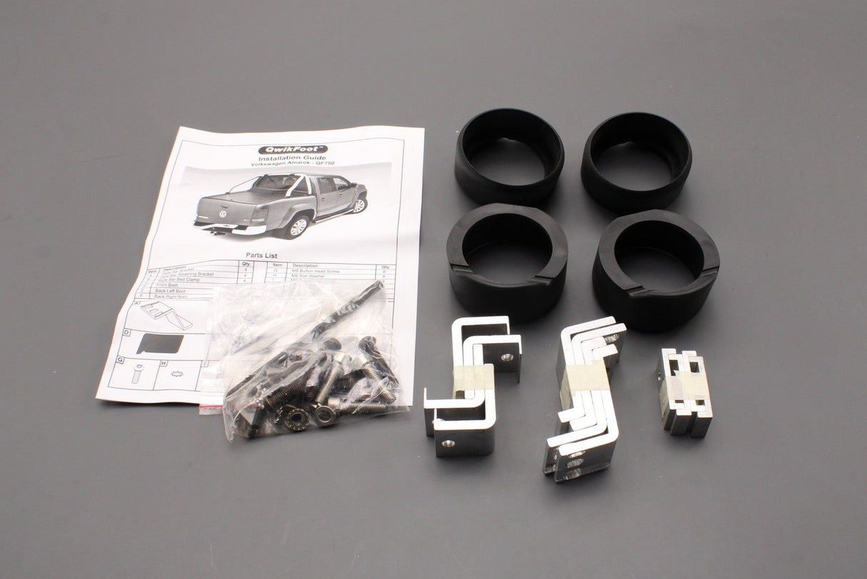 VW Amarok 2013-2022 styling bars to roller cover fixing kit 0Z1971221BN