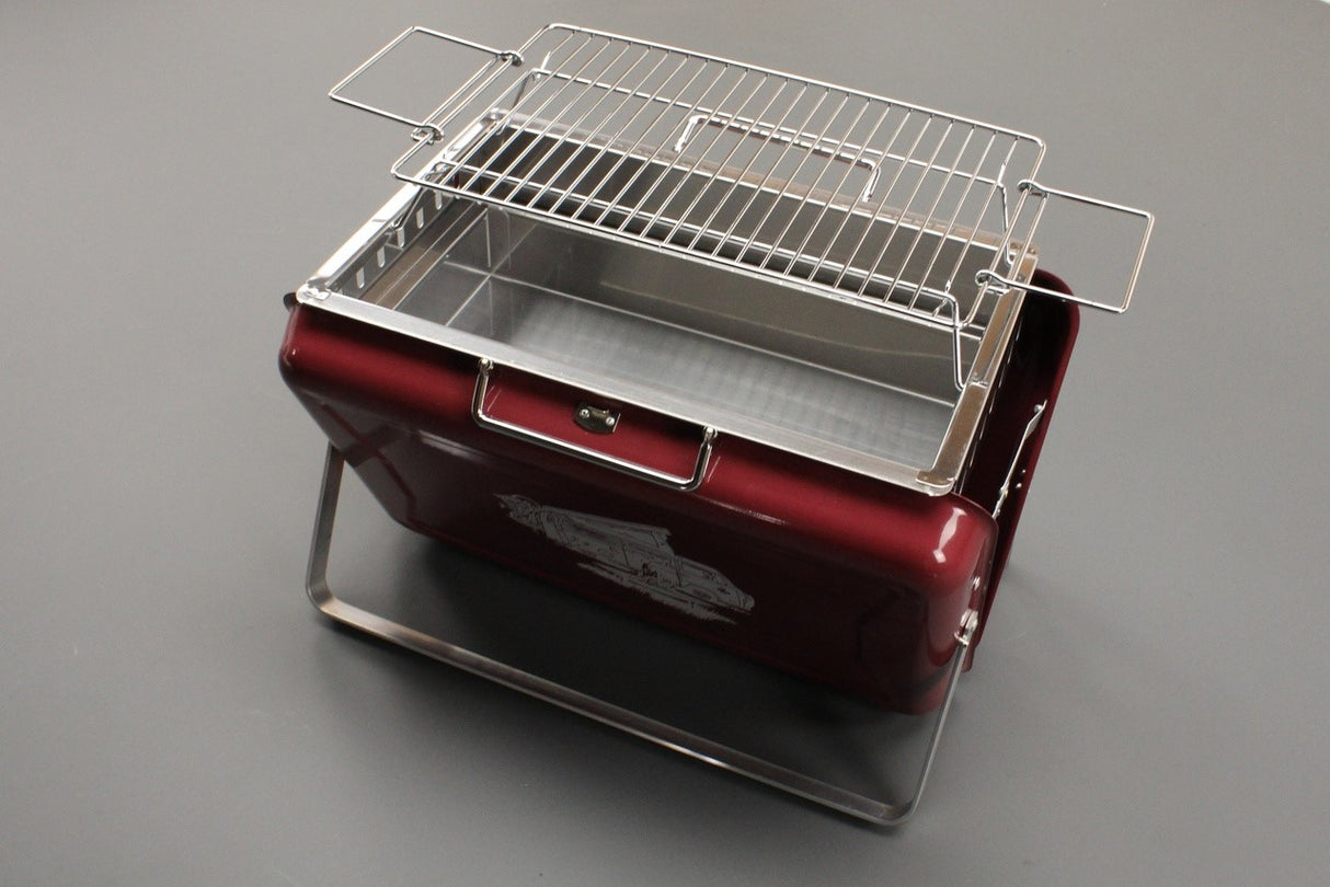 Volkswagen T2 portable folding camping grille (red) 7E9069642