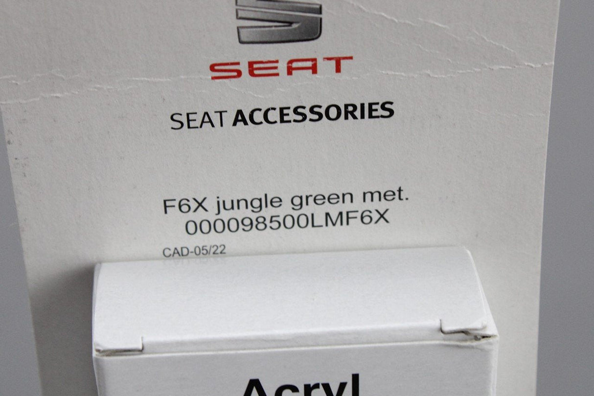 SEAT touch up paint set Jungle Green Metallic (x2 12ml) 000098500LMF6X