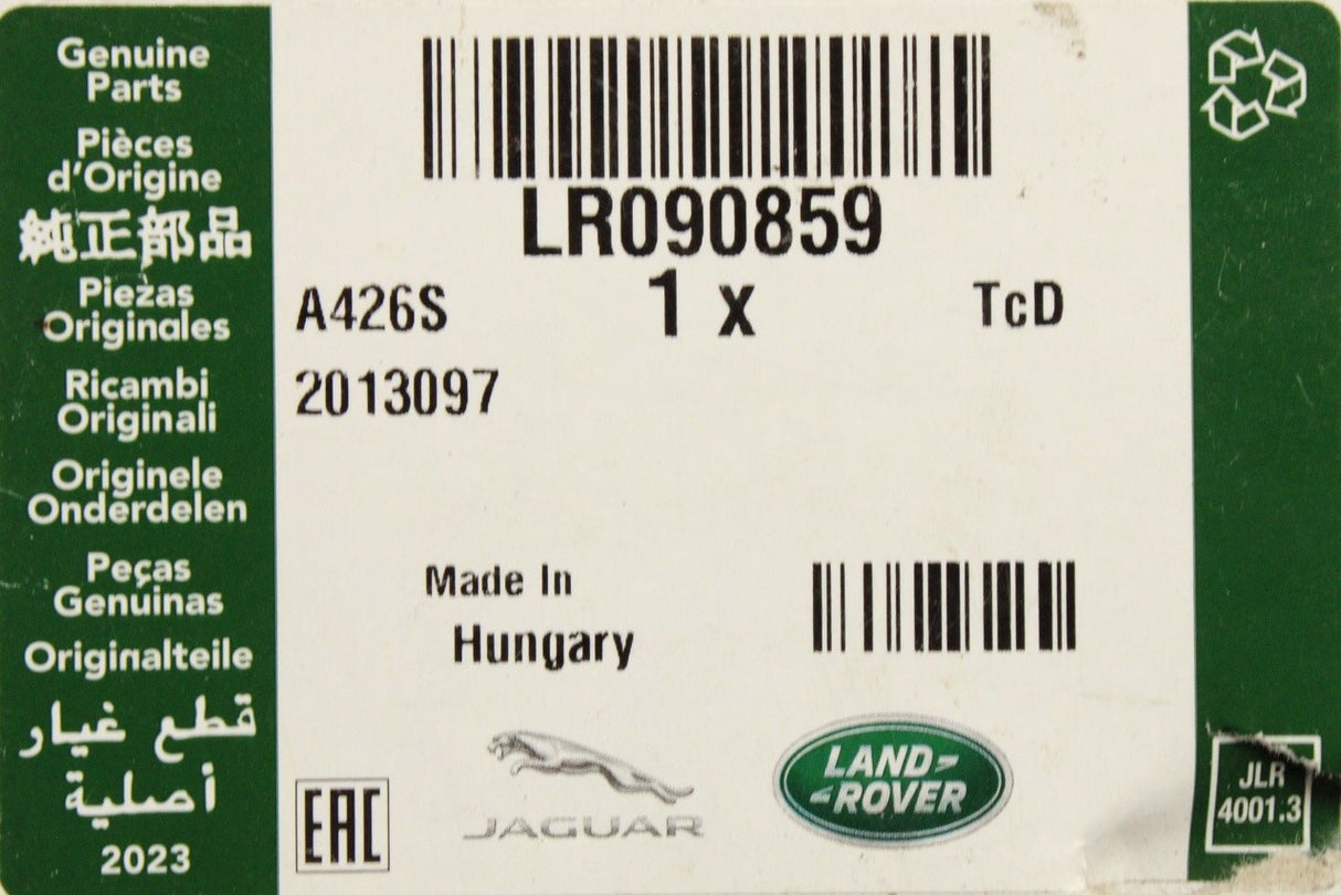 Range Rover Velar 2017-on ABS sensor (rear) LR090859