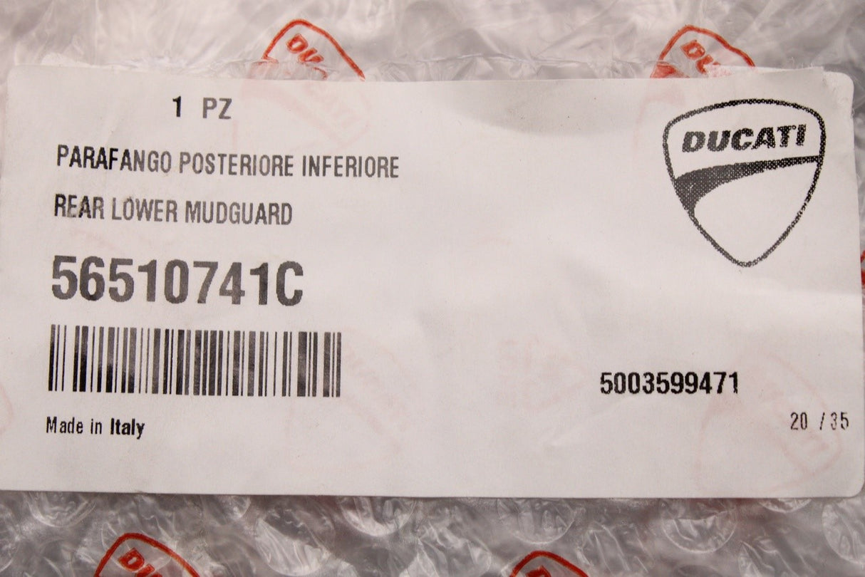 Ducati Scrambler Icon 2017-22 rear lower mudguard panel 56510741C