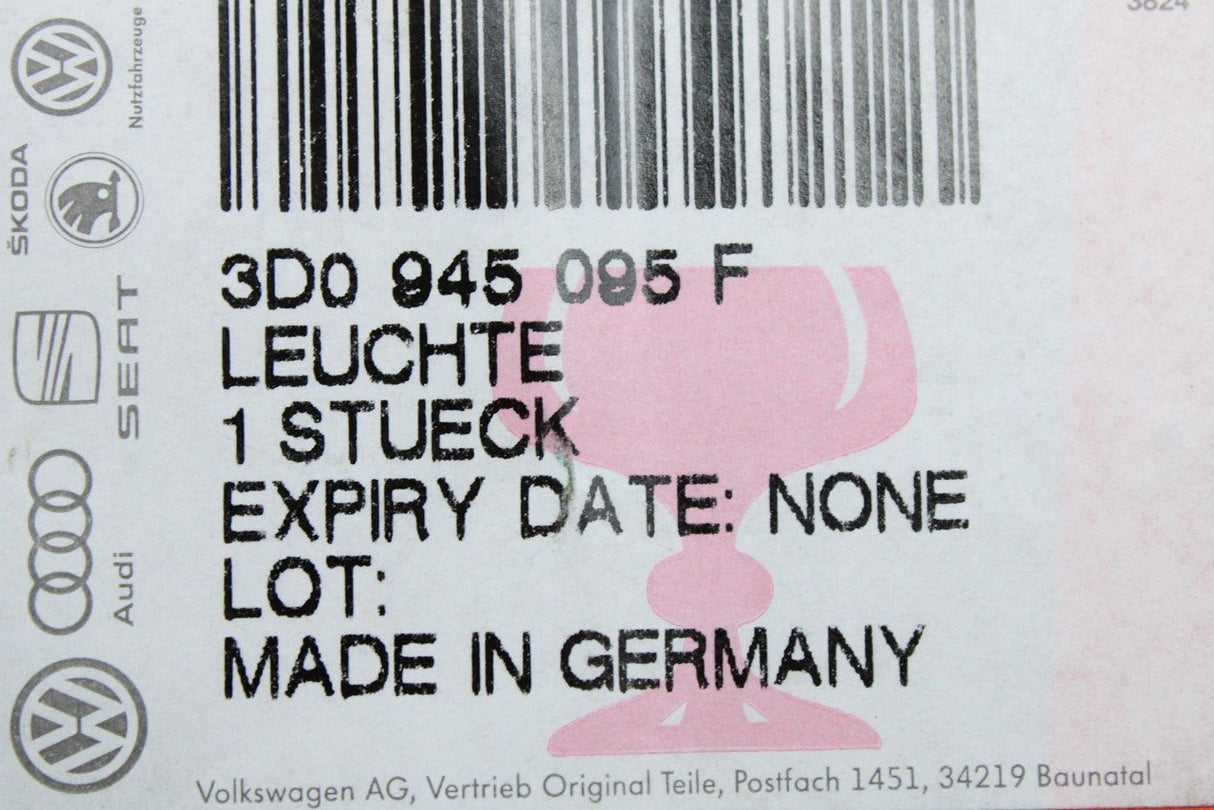 VW Phaeton 2008-10 rear tail light (left outer) 3D0945095F