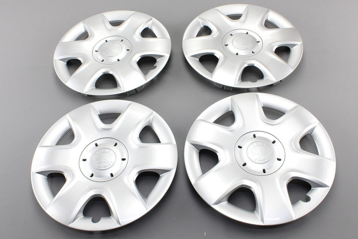 Skoda Fabia 07-15 Roomster 06-15 Hermes wheel trims (set of 4) CDB700002
