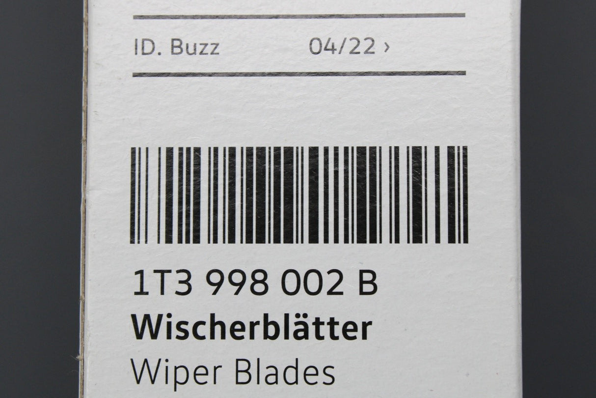 VW ID.Buzz 2023-on front wiper blades 1T3998002C