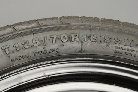 Skoda Octavia Karoq Superb 18" space saver spare wheel 5E3601011B