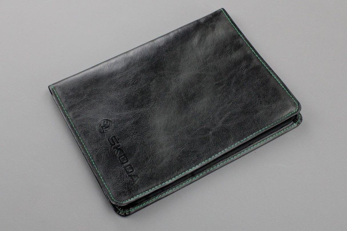 Skoda accessory leather service book wallet S0059902199
