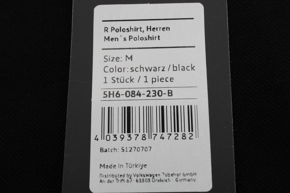 Volkswagen R men's polo shirt M 5H6084230B