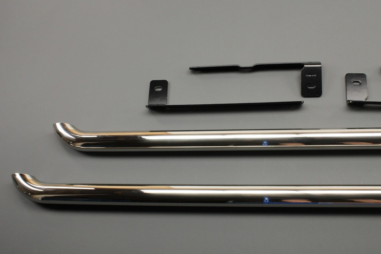 VW Transporter T5.1 T6 T6.1 SWB stainless steel side bars 7E0071690A JKA