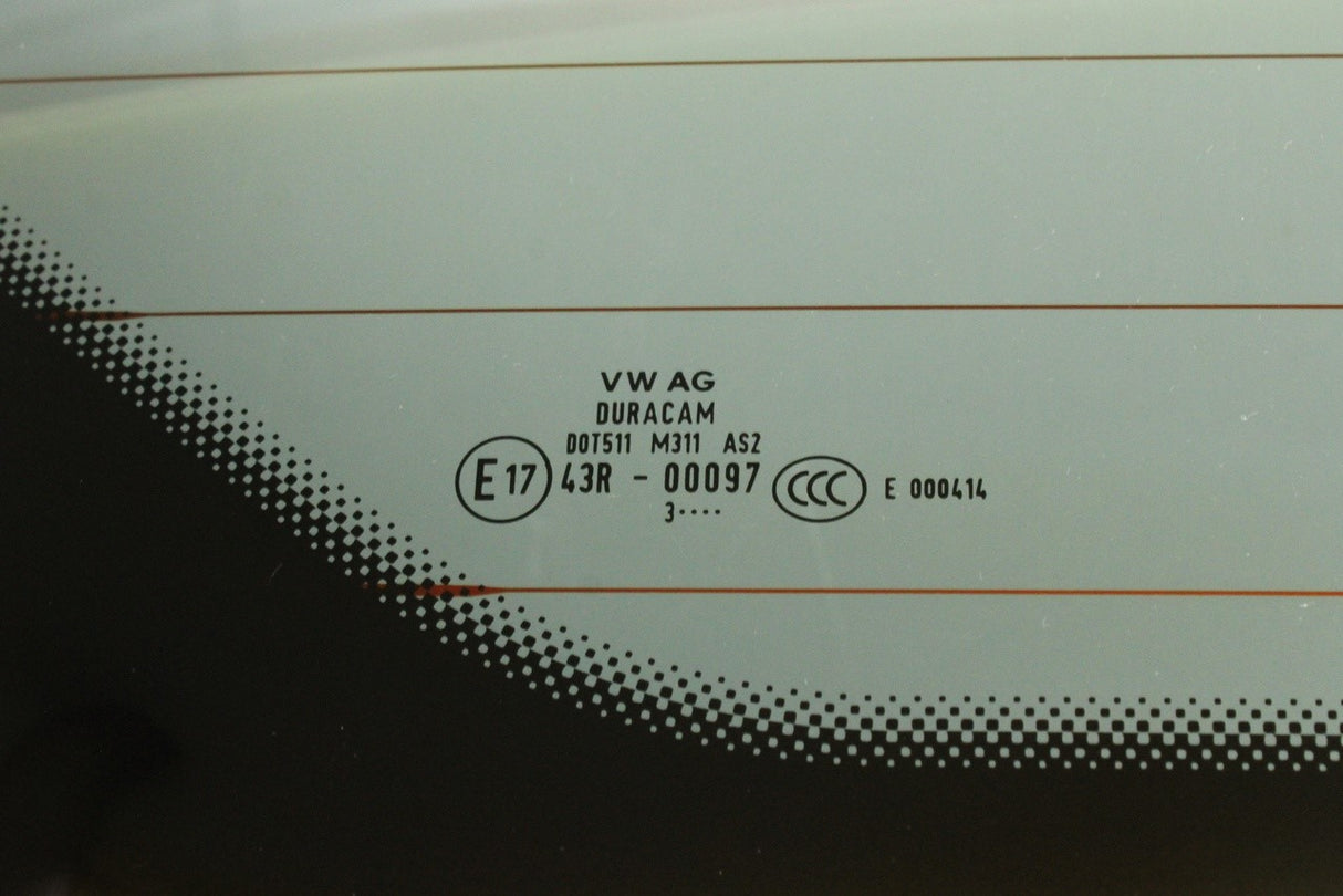 VW Up e-Up 2017-2024 rear window glass 1S0845051BC NVB