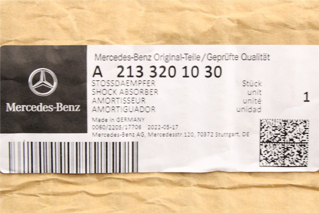 Mercedes-Benz E-Class W213 shock absorber (rear) A2133201030