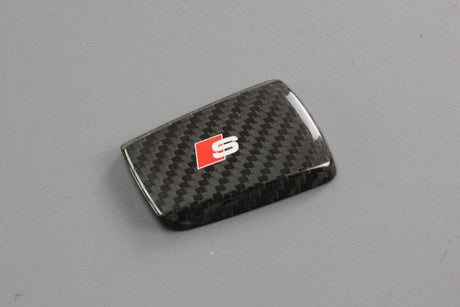 Audi A4 A5 Q5 Q7 2016-on carbon fibre key cover (S Logo) 8W6071208B 3Q0