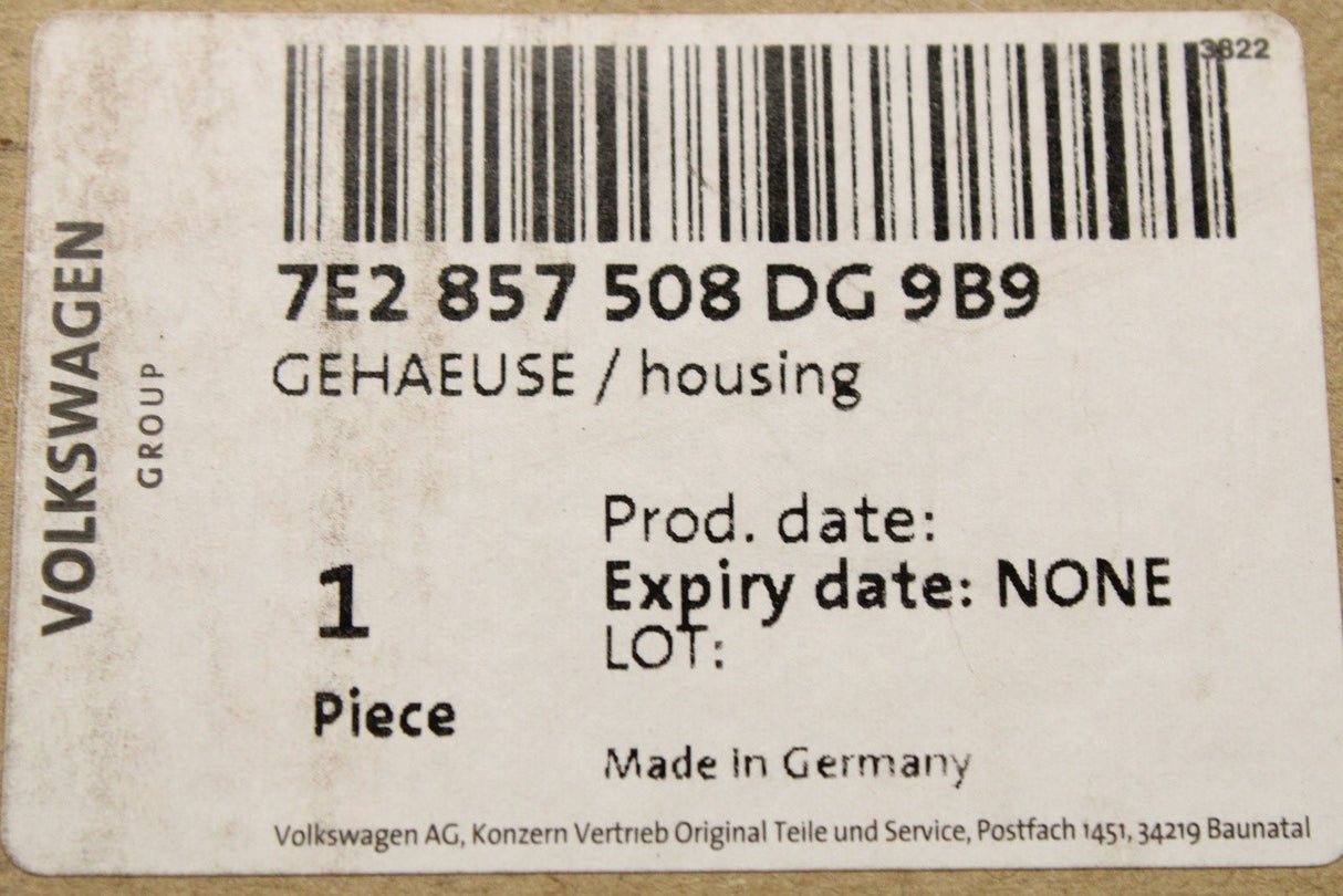 VW Transporter T5 T5.1 2003-2015 wing mirror housing 7E2857508DG 9B9