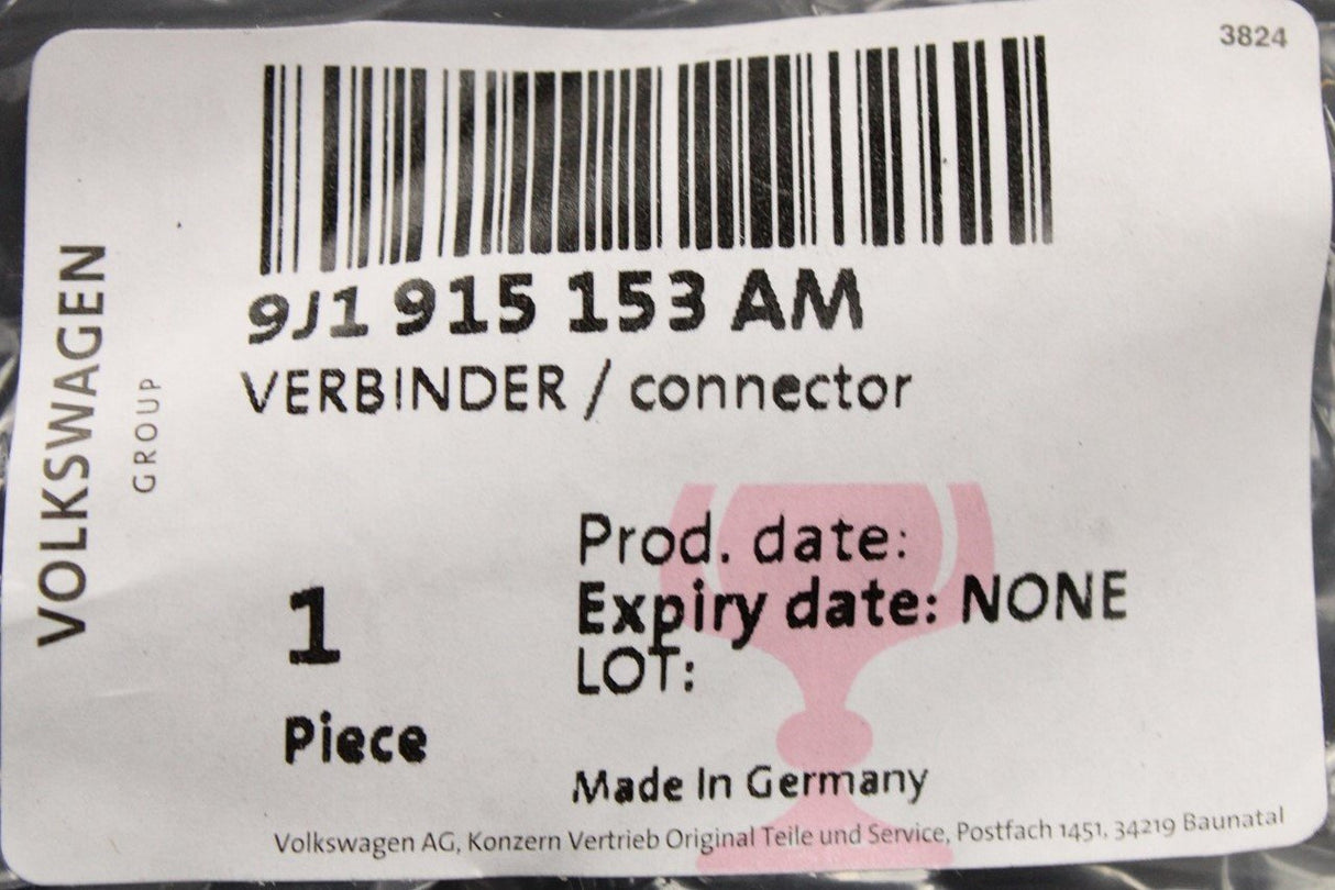 Audi e-Tron GT 2021-on high voltage battery module connector 9J1915153AM