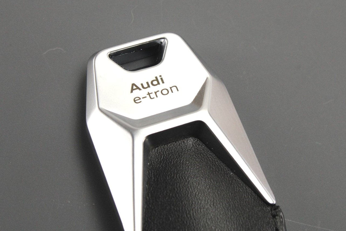 Audi e-Tron leather keyring 3181900620