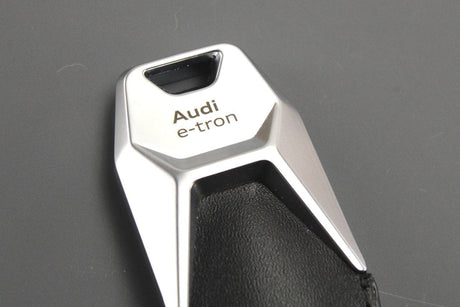 Audi e-Tron leather keyring 3181900620