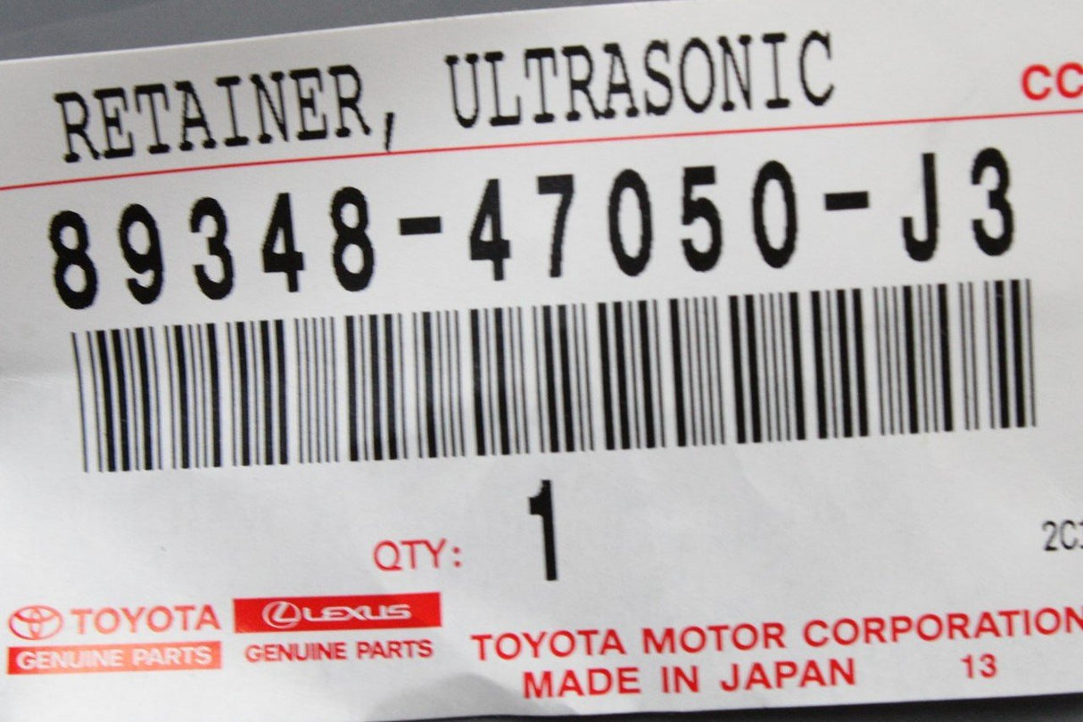 Toyota ultrasonic parking sensor retainer 8934847050J3