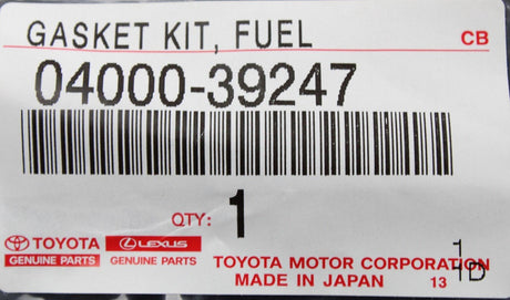 Toyota fuel pump gasket kit 0400039247