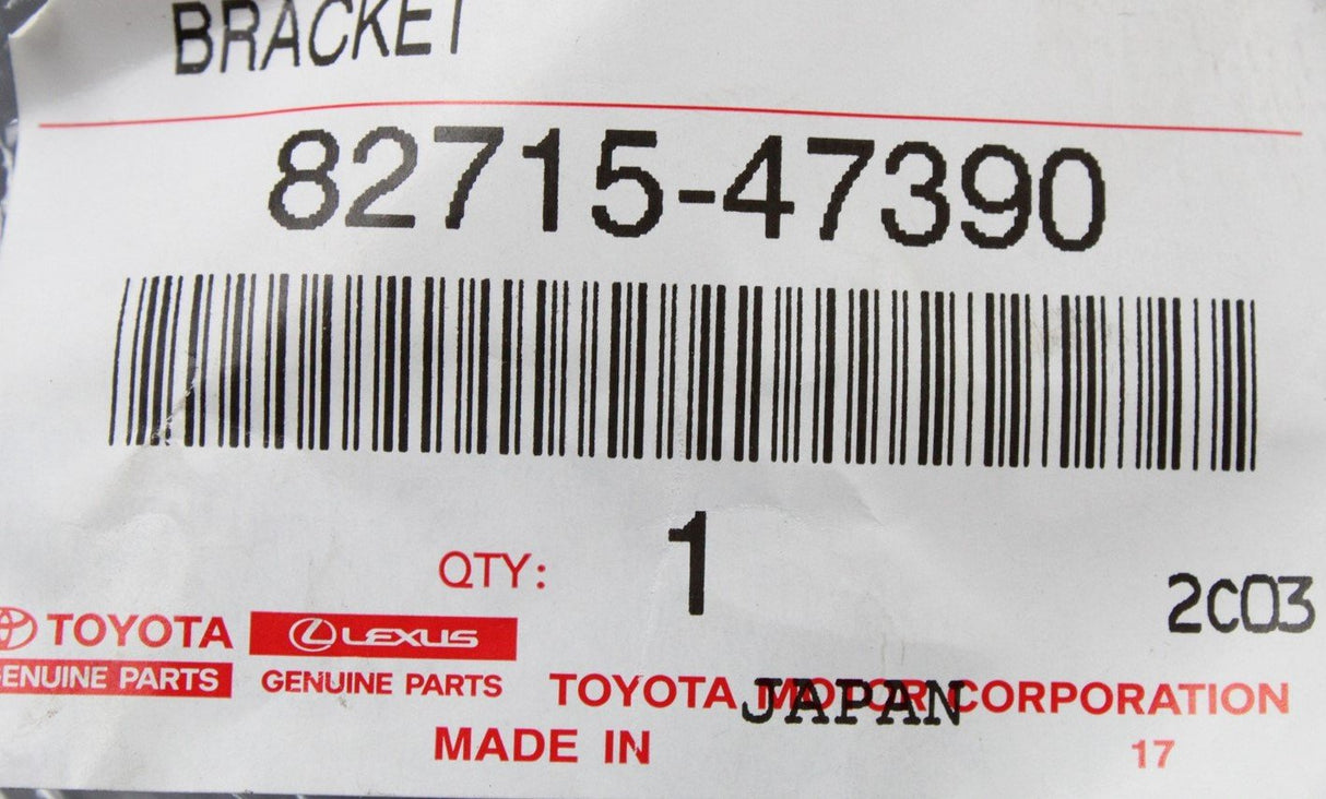 Toyota wiring harness clamp bracket 8271547390