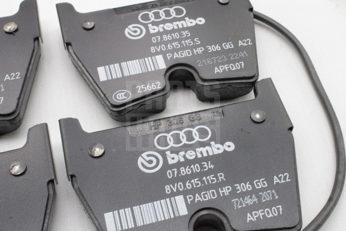 Audi TTRS 2017-2024 front brembo brake pads (370mm) 8V0698151P