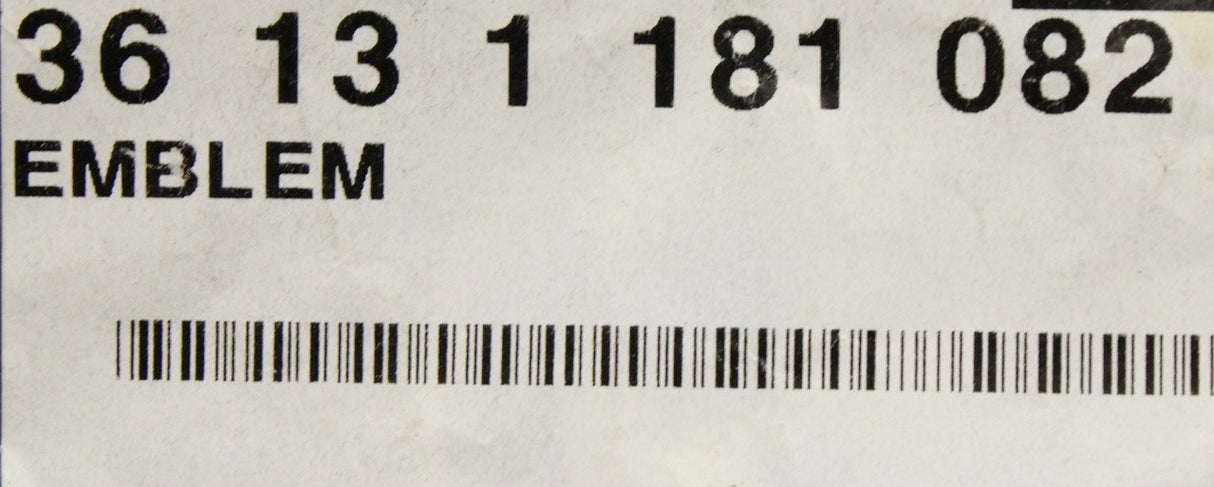 BMW 1502-2002tii 3' E21 E30 K25 R13 R28 badge emblem (45mm) 36131181082