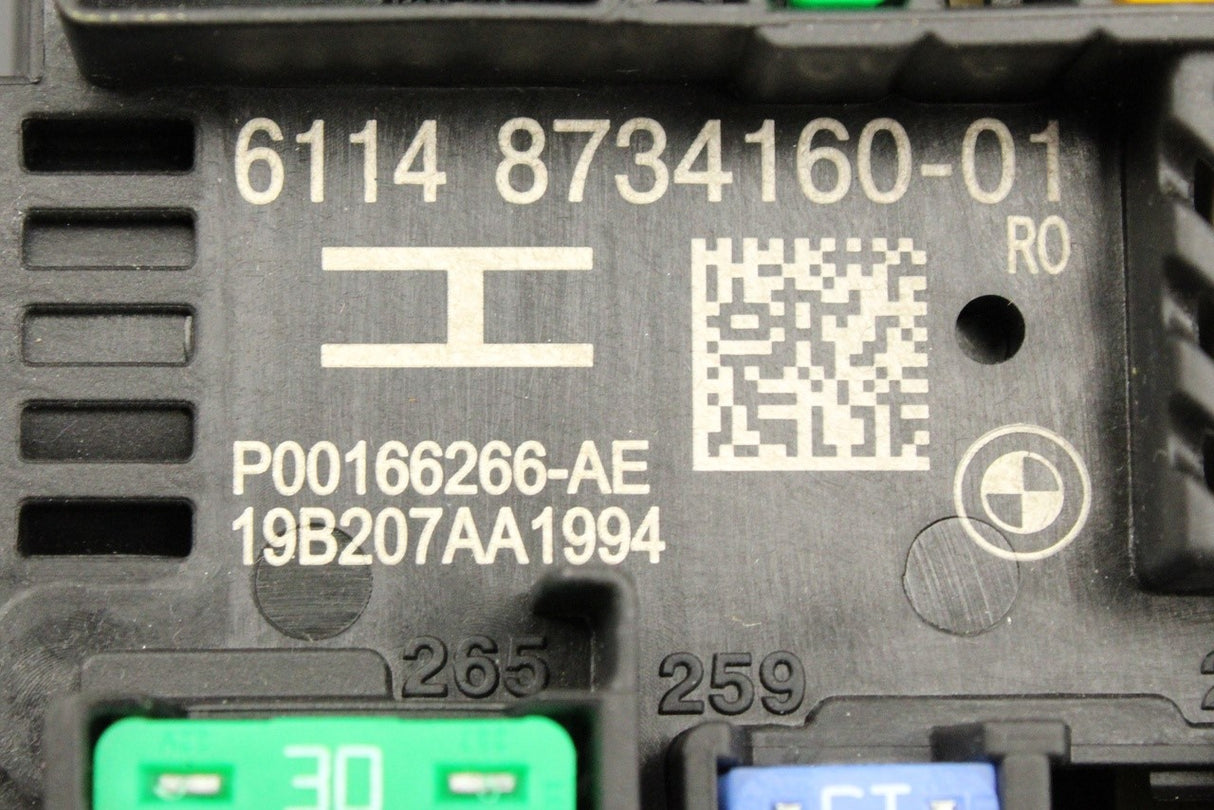 BMW 2' 3' 4' i3L i4 2017-25 power distribution fuse box 61148734160