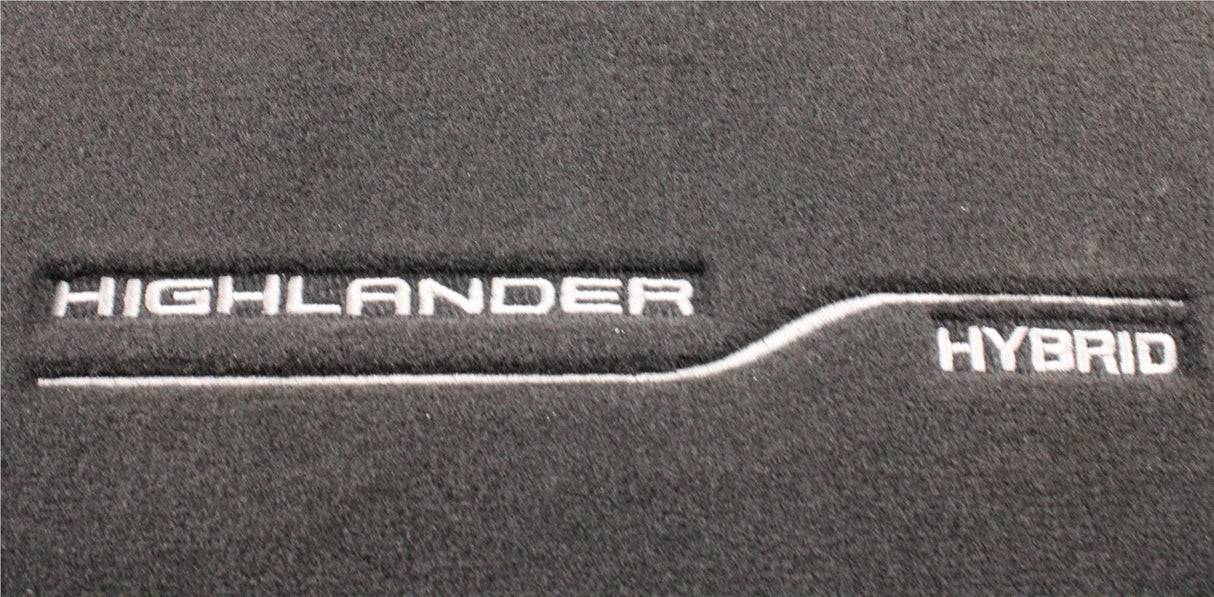 Toyota Highlander Hybrid RHD carpet floor mats set PW210-0E015