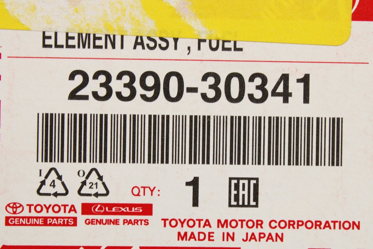 Toyota Land Cruiser 2017-on fuel filter element 23390-30341