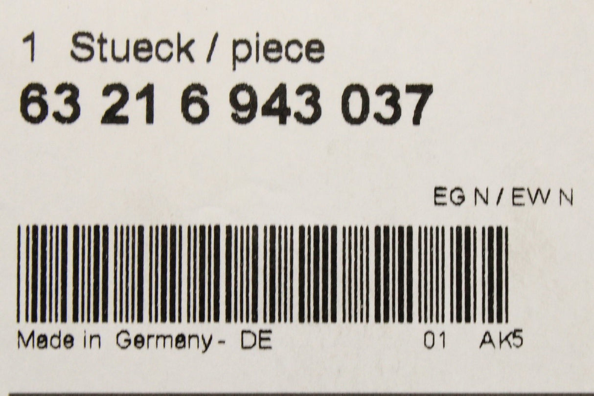 BMW X5 E53 E70 98-13 tail light bulb holder socket 63216943037