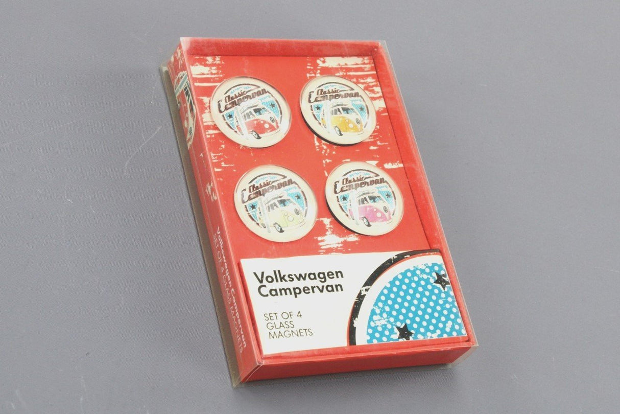 VW Accessory T1 Campervan glass fridge magnets (set of 4) ZGB5080814013