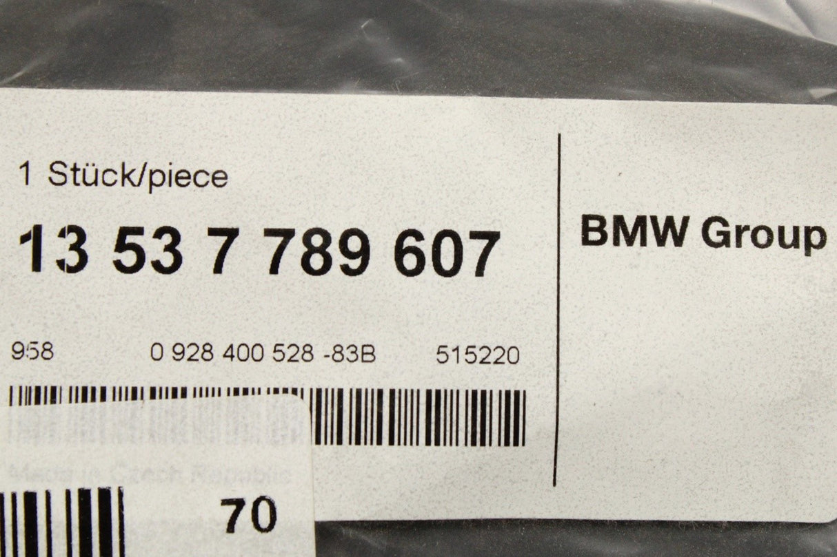 BMW 5' E39 7' E38 E65 X5 diesel fuel overflow hose (M57) 13537789607