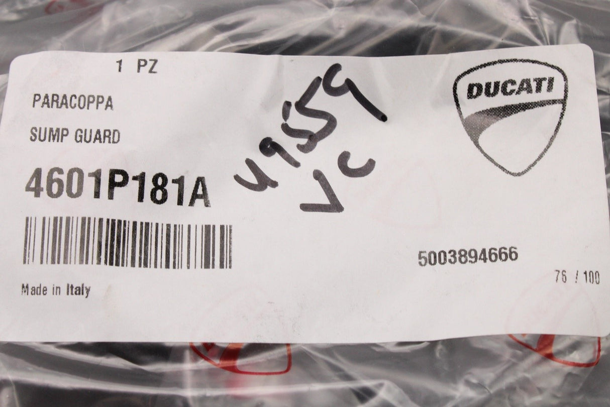 Ducati Streetfighter V4 2023-25 oil filter guard 4601P181A