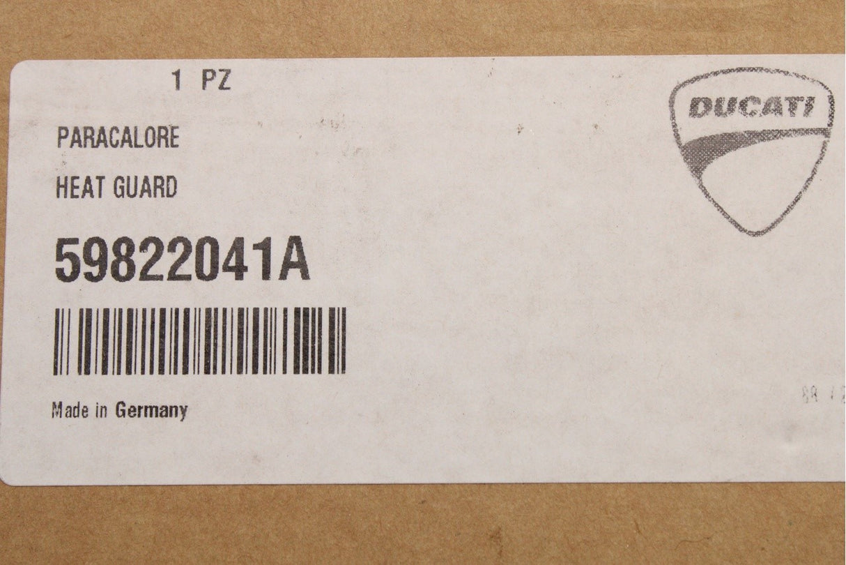 Ducati Mulristrada 1200 Enduro 16-20 pannier heat shield 59822041A