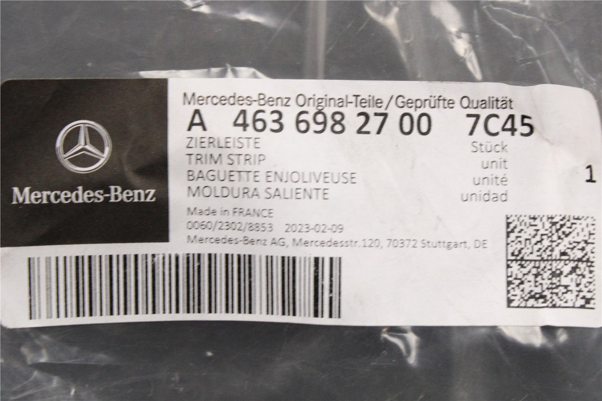 Mercedes-Benz G63 AMG W463 upper a-pillar trim (left) A46369827007C45