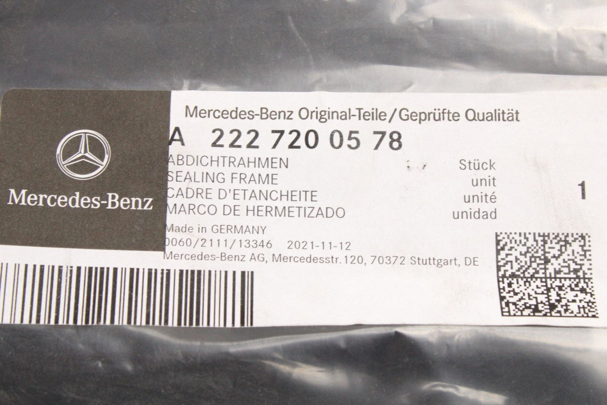 Mercedes-Benz S-Class W222 front door trim (left) A2227200578