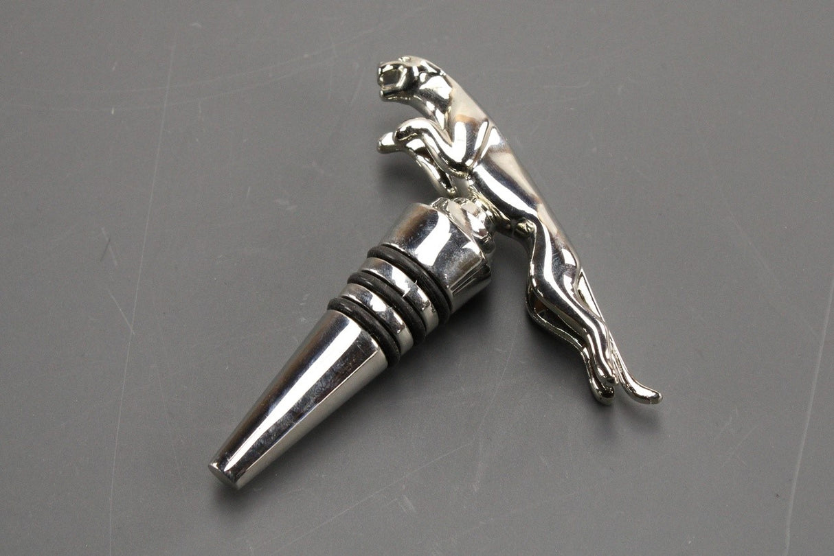 Jaguar accessory chrome leaper bottle stopper JBGF202SLA
