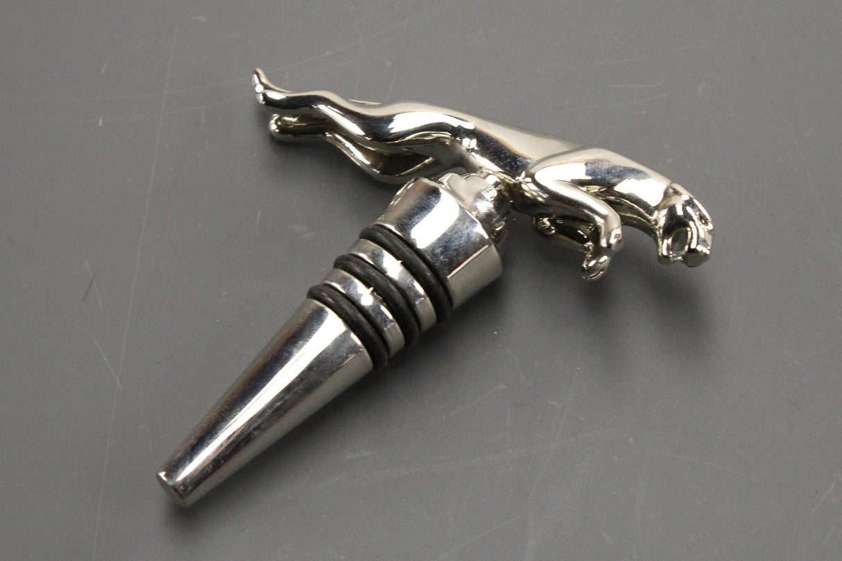 Jaguar accessory chrome leaper bottle stopper JBGF202SLA