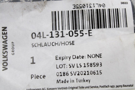 VW Touran 2016-on vacuum hose set (1.6 2.0 TDI) 04L131055E