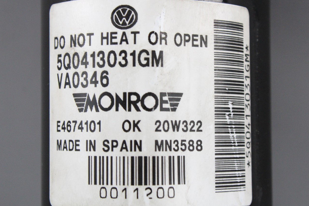 VW Touran 2016-On Front shock absorber (elec. controlled) 5Q0413031GM