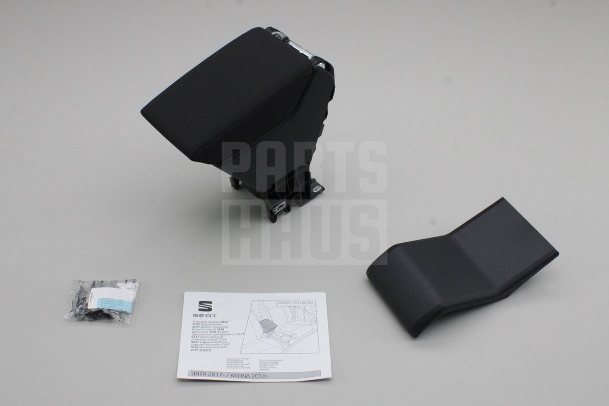 SEAT Ibiza 2018-on Arona 2018-on armrest retro-fit kit 6F0061123 LI8