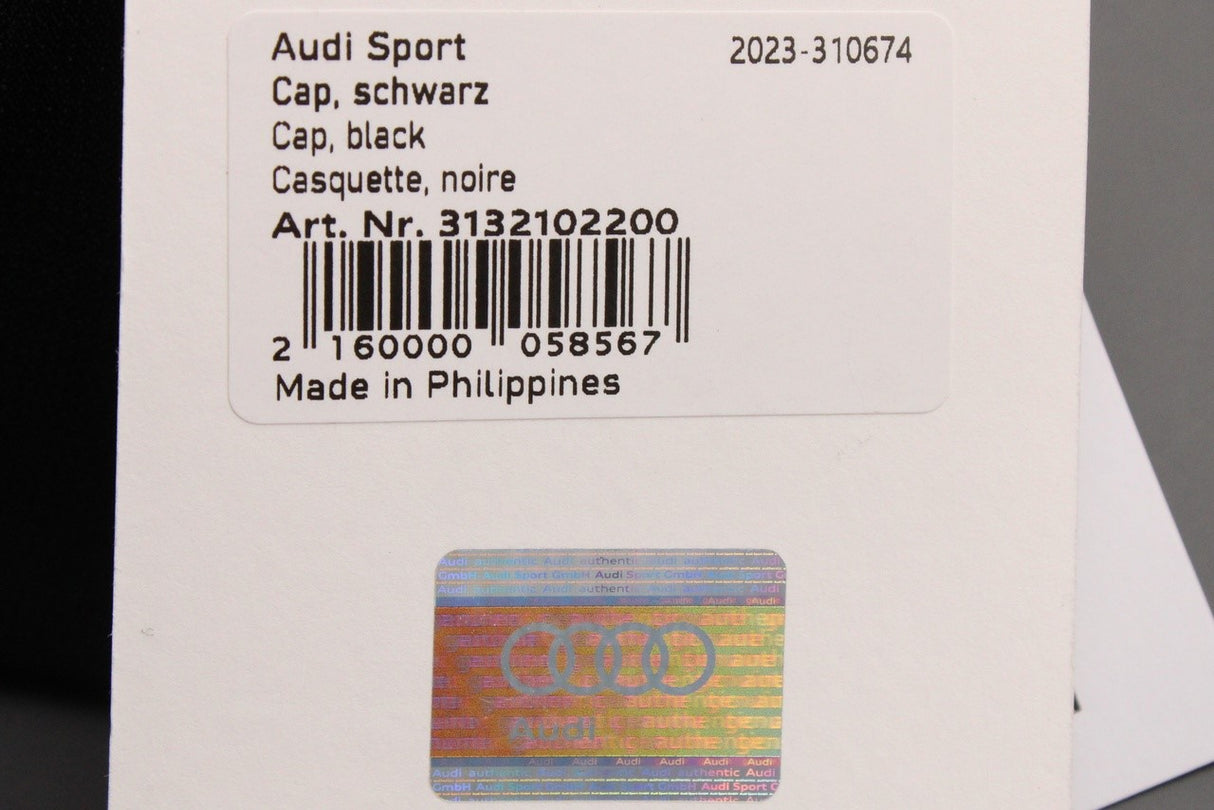 Audi Sport collection cap 3132102200