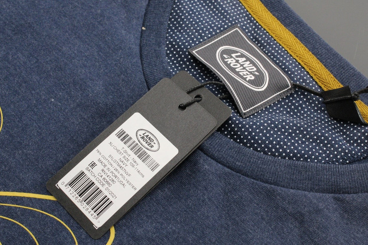 Land Rover Men's relief map t-shirt (XL) LGTM457NVF