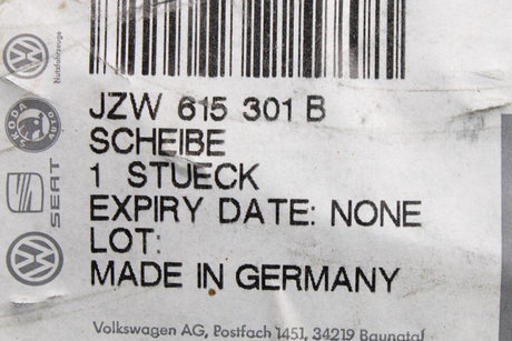 VW Passat B5 B5.1 Skoda Superb front brake discs (288mm) JZW615301B